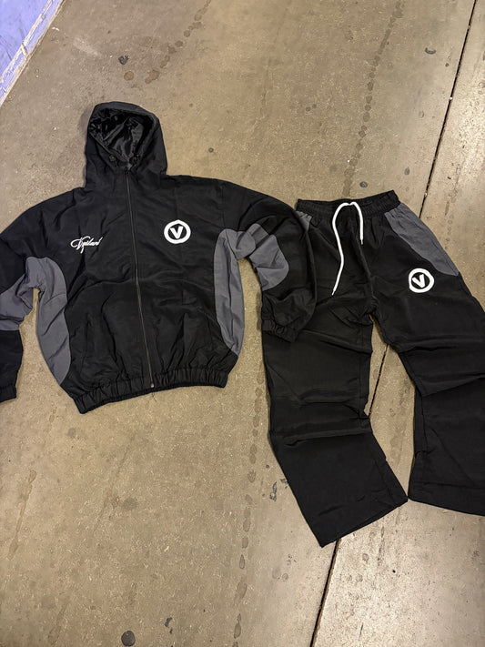 Black "V1" Tracksuit